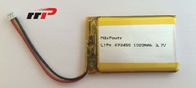 3.7V 493450 1020mAh Samll LiPolymer 電池は GPS のための IEC62133 を詰めます