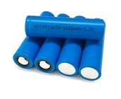 再充電可能な18650 Lifepo4電池3.2v 1600mah BIS李イオン細胞