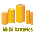 コードレス フォン AA1000mAh NICD 電池細胞、1.2V 充電電池