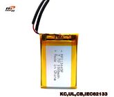 超高エネルギー密度のリチウム ポリマー電池113445P 1800mAh 3.7VのFlagger移動式電池KCのCB IEC62133