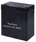 IP55 12V 50AhのリチウムLiFePo4電池の太陽貯蔵ESS車の始動機UPS RV