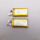 UL IEC62133とのアルミニウム プラスチック李ポリマー電池752950 1200mah 0.2C