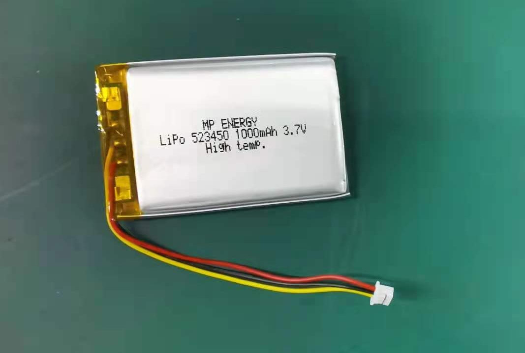 IEC62133リチウム ポリマー電池3.7V GPS 523450の1000mAh CBのlipolymer電池