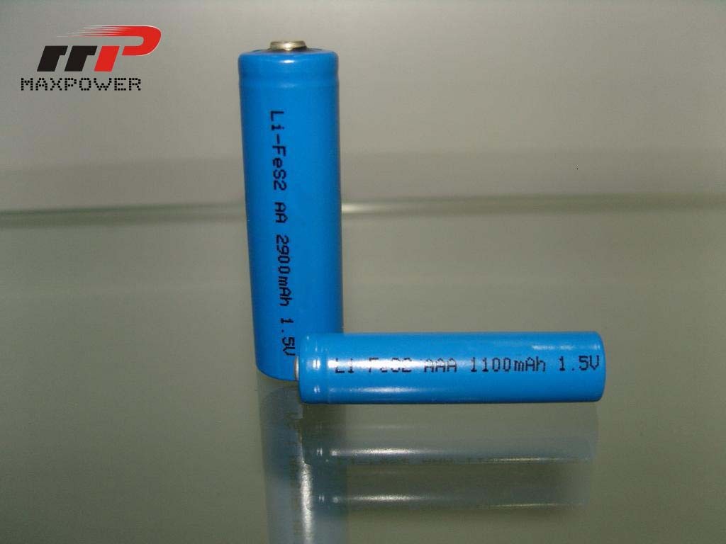 AAA LiFeS2 1100mAh 1.5V の第一次リチウム電池の高温