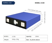 3.65V 230Ahの太陽Lifepo4電池の長いサイクル寿命IECのCB MSDSの証明
