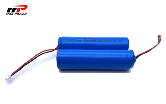 2500mAh 18650 3.7V リチウムイオン充電電池 GPSの使用