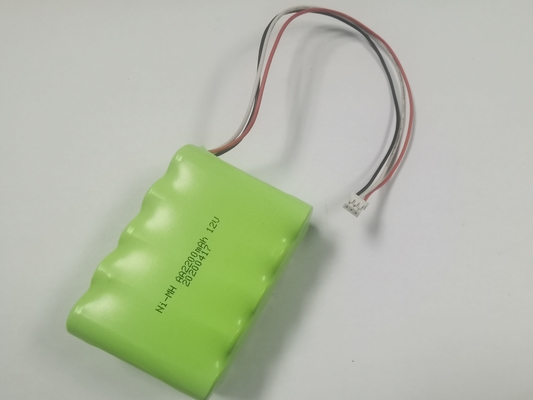 AA NIMH バッテリー パック 12V AA2000mAh 12V 2200mAh 非常用電源