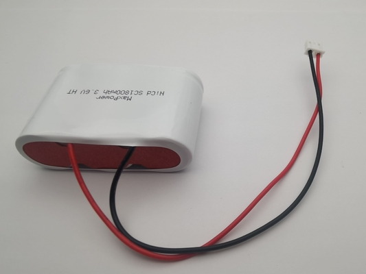 マックスパワー NiCd 3.6V SC1800mAh 再充電電池 緊急用灯 NICD電池