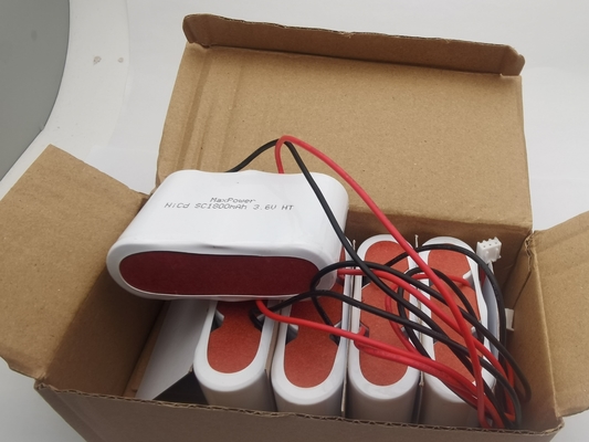 マックスパワー NiCd 3.6V SC1800mAh 再充電電池 緊急用灯 NICD電池