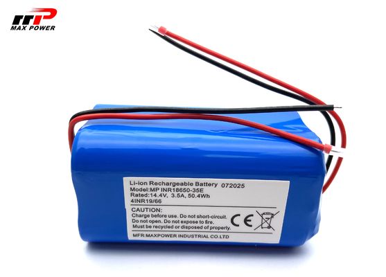 14.4V 18650 3500mAH リチウムイオン バッテリーパック ロボット掃除機