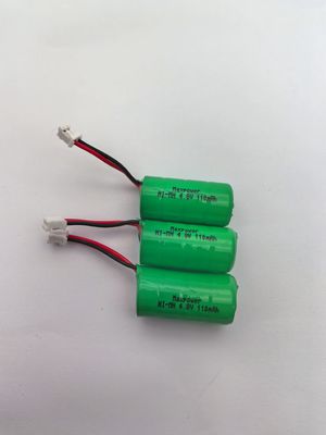 再充電可能 110mAh 4.8V Ni-MH ボタン バッテリー パック NiMH ボタン バッテリー 4.8V 110mAh