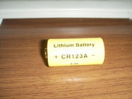 有毒な第一次CR123A 3.0V再充電可能な李Mno2電池1500mAh非