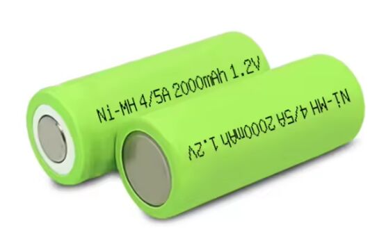 17340 NiMH Rechargeable Battery with 1800mAh Capacity 10C High Discharge Rate and 500+ Cycle Life