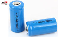 円柱再充電可能な李イオン電池のパック3.7V 16340の700mAh長い寿命