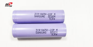ICR18650サムスン22Pのリチウム イオン充電電池3.7V 2200mAh 1000は循環します