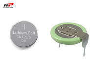 CR1225第一次リチウム電池のマンガンの二酸化物ボタンの細胞の硬貨のタイプ50mAh