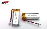 MSDS 3.7V 701435の300mAhリチウム ポリマー充電電池
