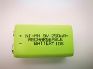 250mAh 300mAh 9V Nimhの充電電池IEC62133