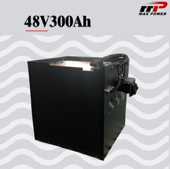 フォークリフト トラクター キャリア リチウム LiFePO4 電池 48V 300AH Lifepo4 電源ボックス
