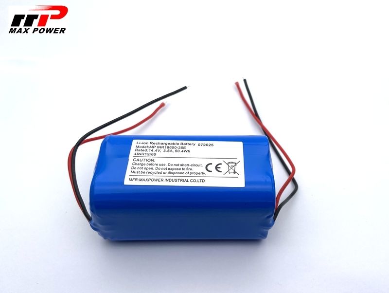 14.4V 18650 3500mAH リチウムイオン バッテリーパック ロボット掃除機