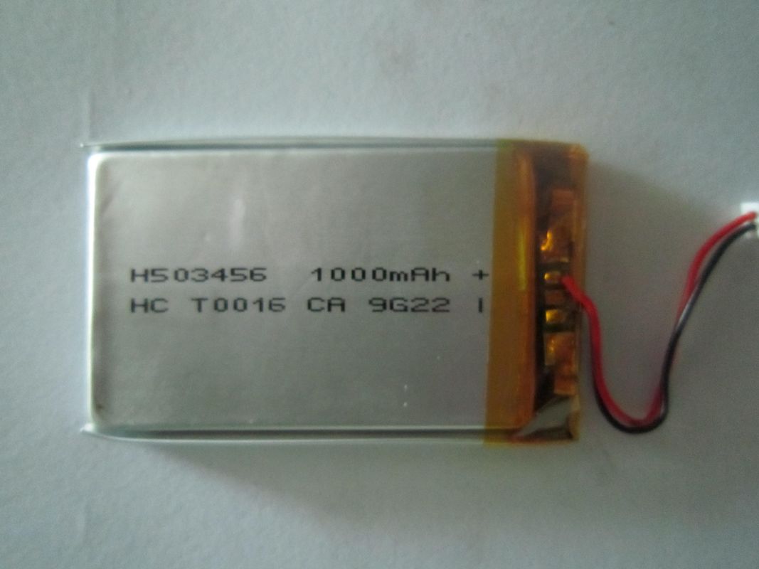 高い排出 3.7V ポリマー電池、再充電可能なリチウム電池
