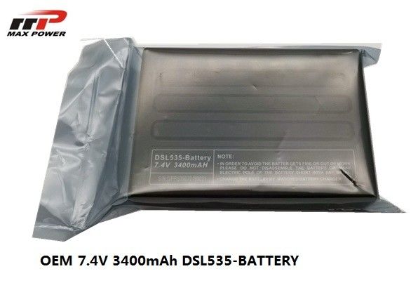 KCのCB ULが付いている黒いPCの貝を持つ熱探知カメラの視力のリチウム ポリマー電池7.4V 3400mAh OEM