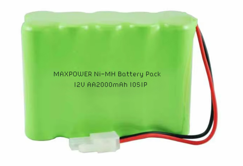 12V 2Ah NiMh バッテリー パック 12V 2200mAh 緊急電源 緊急用電池 パック