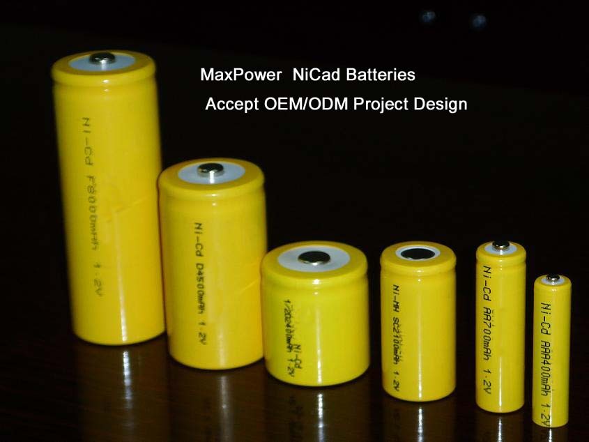NiCd のカスタマイズされた充電電池