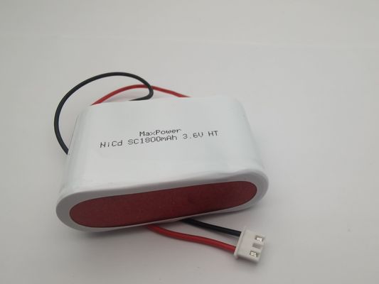 マックスパワー NiCd 3.6V SC1800mAh 再充電電池 緊急用灯 NICD電池