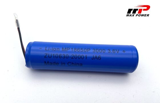 3000mAh 3.6V 18650リチウムイオンバッテリー BIS IEC2133 CB