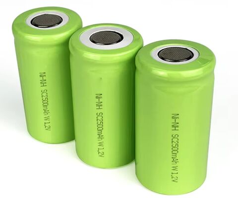 SC2500mAh 1.2V ニッケル水素充電池、1000回の長寿命と大容量