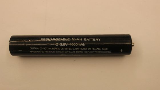 NiMH 3.6V C4000mAh のキャンプのランタンのための再充電可能な懐中電灯の電池