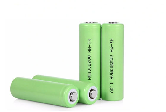 再充電可能なAA2500 2500mAh 1.2Vの自己放電のNimh電池